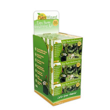 Environmental Cardboard Dump Bins for Gardening, Retail Paperboard Display